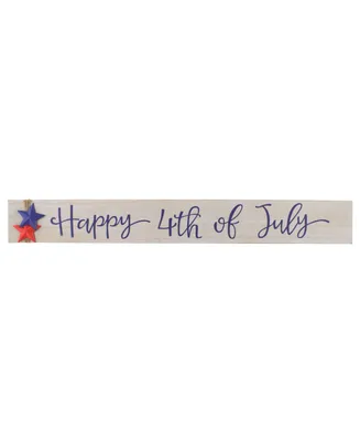 Patriotic "Happy 4th of July" Tabletop Decor