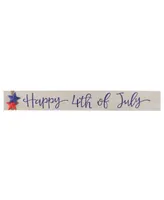 Patriotic "Happy 4th of July" Tabletop Decor