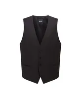 Boss Men's Single-Breasted Waistcoat