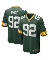 Men's Nike Reggie White Green Green Bay Packers Game Retired Player Jersey