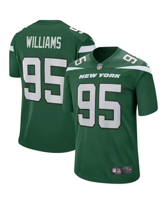 Men's Nike Quinnen Williams Gotham Green New York Jets Game Jersey