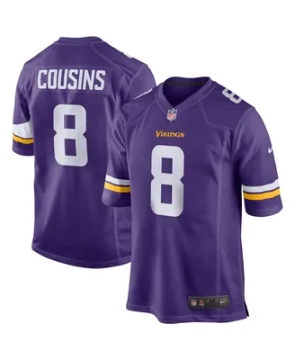 Men's Nike Kirk Cousins Purple Minnesota Vikings Game Jersey