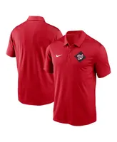 Men's Nike Red Washington Nationals Diamond Icon Franchise Performance Polo Shirt