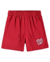 Toddler Boys White, Red Washington Nationals Position Player T-shirt and Shorts Set