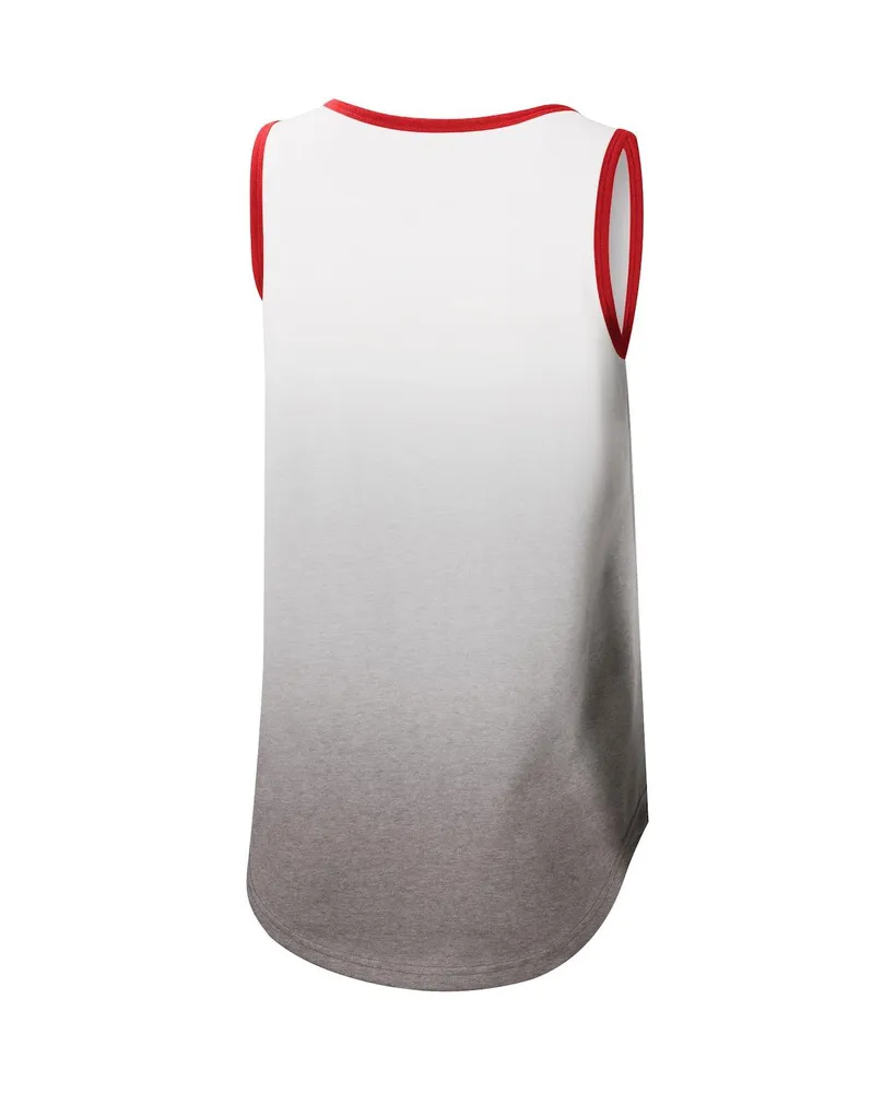 Women's G-iii 4Her by Carl Banks White Los Angeles Angels Logo Opening Day Tank Top