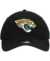 Men's New Era Black Jacksonville Jaguars Logo Core Classic 2.0 9Twenty Adjustable Hat