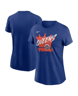 Women's Nike Royal New York Mets Local Team T-shirt