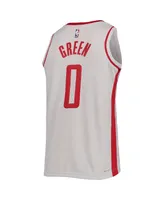 Men's Nike Jalen Green White Houston Rockets 2021/22 Swingman Jersey - Association Edition