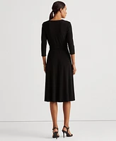 Lauren Ralph Surplice Jersey Dress