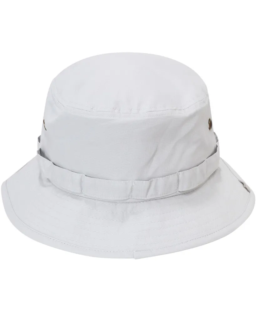 Men's Avid White Khaki Avid Baja Boonie Bucket Hat