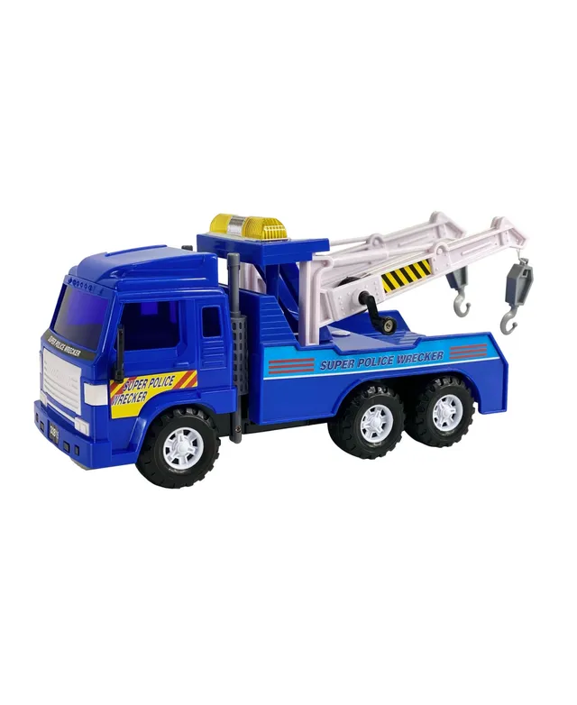 Big Daddy Mag-Genius Medium Duty Friction Powered Lift Bucket Truck Toy