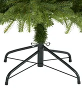 Vancouver Fir Natural Look Artificial Christmas Tree with Lights and Bendable Branches, 78"