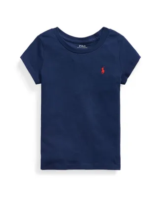Polo Ralph Lauren Toddler and Little Girls Cotton Jersey Short Sleeve T-shirt