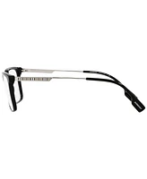 Burberry BE2339F Men's Rectangle Low Bridge Fit Eyeglasses