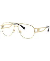 Versace VE1269 Men's Pilot Eyeglasses - Gold