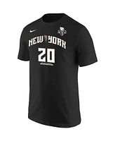 Men's Nike Sabrina Ionescu Black New York Liberty Explorer Edition Name and Number T-shirt