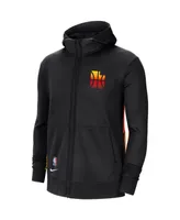 Men's Nike Black Utah Jazz 2020/21 City Edition Showtime Performance Full-Zip Hoodie