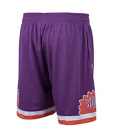 Men's Mitchell & Ness Purple Phoenix Suns Hardwood Classics Swingman Shorts