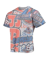 Men's Mitchell & Ness White Nba All-Star Game Hardwood Classics Jumbotron T-shirt