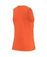 Women's Concepts Sport Orange, Black Philadelphia Flyers Meter Tank Top and Pants Sleep Set
