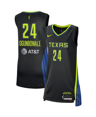 Women's Nike Arike Ogunbowale Black Dallas Wings Rebel Edition Jersey