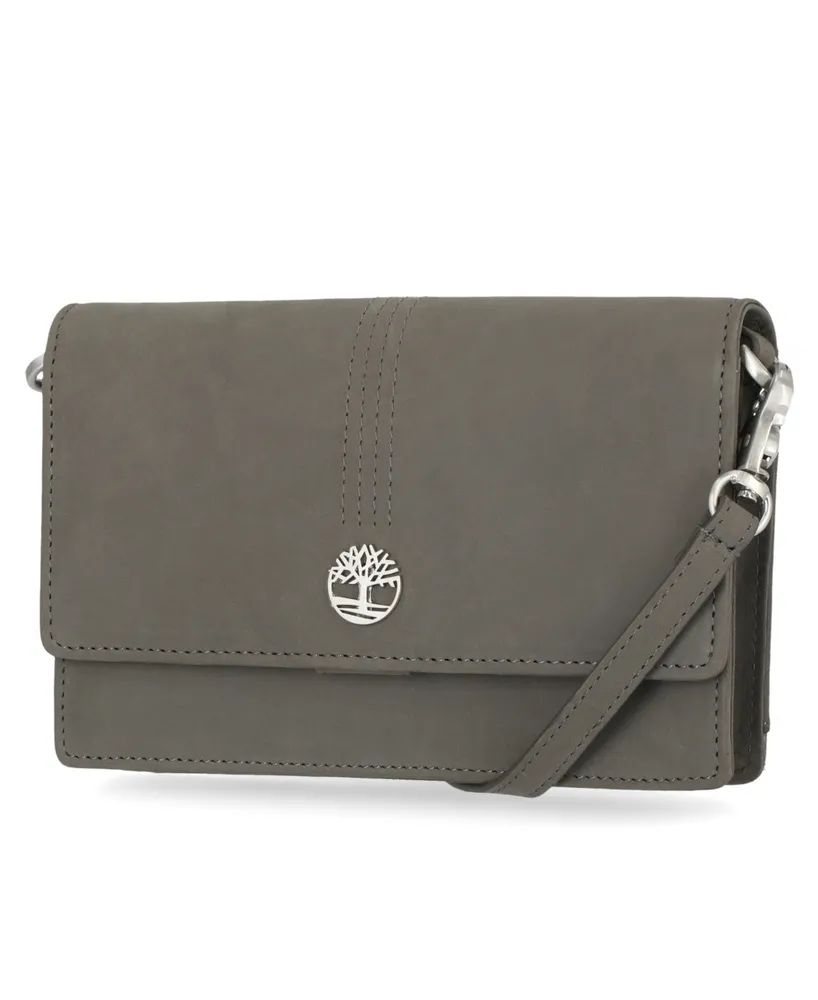 Timberland Women's Rfid Leather Crossbody Bag Wallet Purse