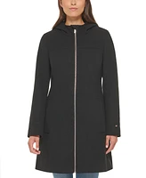 Tommy Hilfiger Women's Belted Hooded Coat