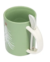 Thirstystone Tree Mug with Spoon, 16 Oz