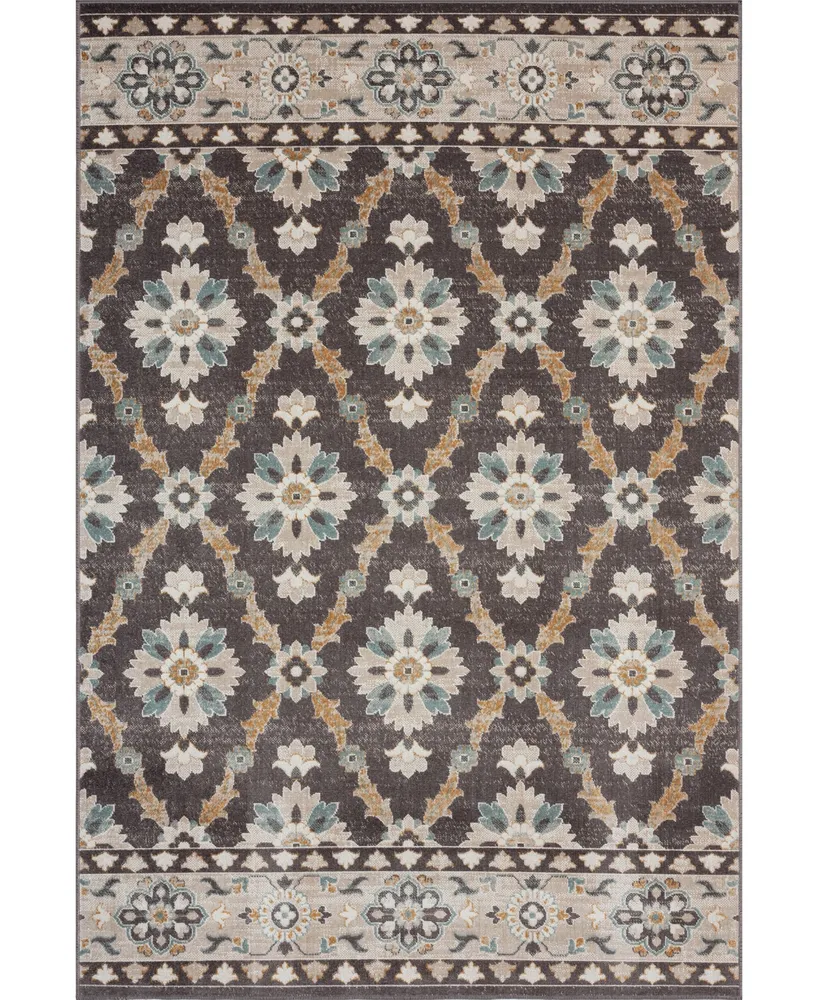 Closeout! Lr Home Heirloom HRL81463 7'9" x 9'9" Area Rug