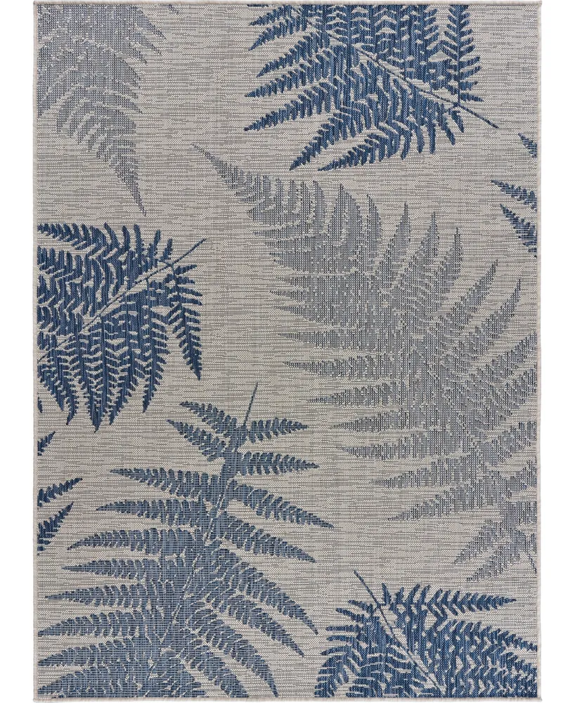 Lr Home Maribel MBL81648 7'10" x9'10" Outdoor Area Rug