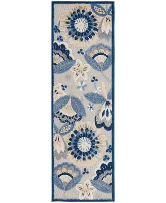 Nourison Home Aloha ALH25 2'3" x 8' Runner Rug