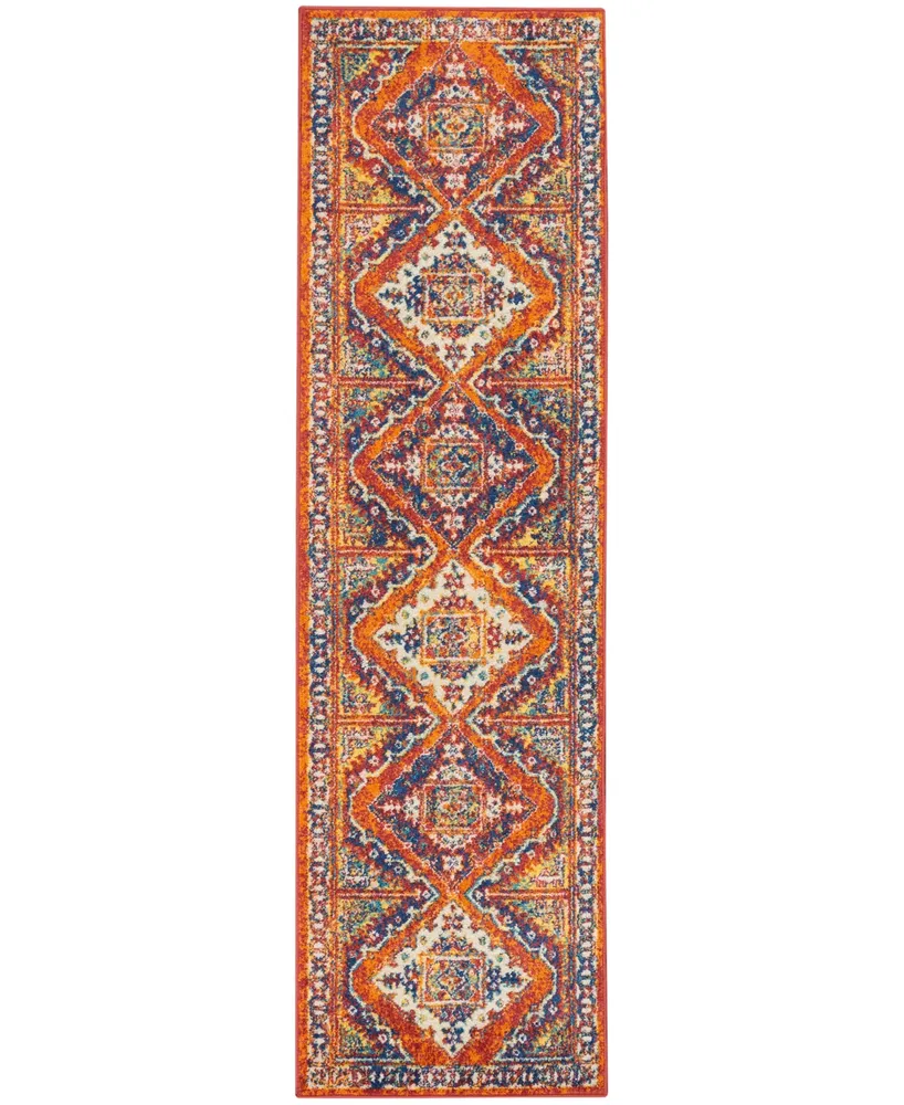 Nourison Home Allur ALR02 2'3" x 7'6" Runner Rug