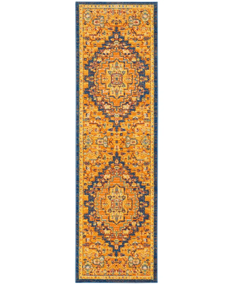 Nourison Home Allur ALR04 2'3" x 7'6" Runner Rug