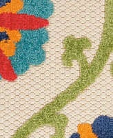 Nourison Home Aloha ALH19 3'6" x 5'6" Outdoor Area Rug
