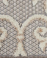 Nourison Home Aloha ALH21 2'3" x 8' Runner Rug