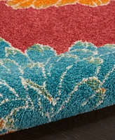 Nourison Home Allur ALR06 2'3" x 7'6" Runner Rug