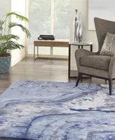 Nourison Home Prismatic PRS05 3'9" x 5'9" Area Rug