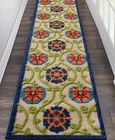 Nourison Home Aloha ALH19 2'3" x 8' Runner Rug