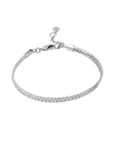 Vince Camuto Chain Line Bracelet - Silver