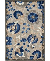 Nourison Home Aloha ALH17 2'8" x 4' Outdoor Area Rug