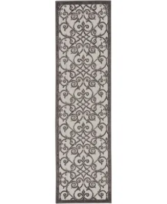 Nourison Home Aloha ALH21 2'3" x 10' Runner Rug