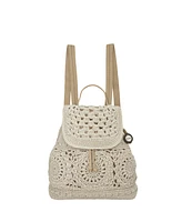 Women's Sayulita Crochet Backpack