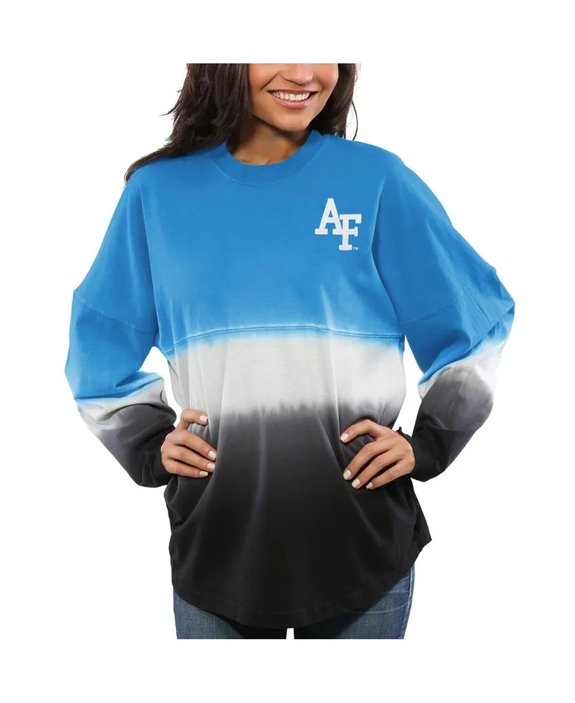 Women's Royal Air Force Falcons Ombre Long Sleeve Dip-Dyed Spirit Jersey