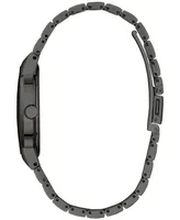Citizen Eco-Drive Men's Modern Axiom Gray-Tone Stainless Steel Bracelet Watch 40mm