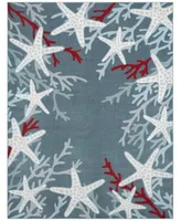 Global Rug Designs Aquatic Coral 18386 Area Rug