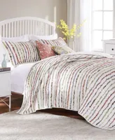 Greenland Home Fashions Bella Ruffle Quilt Set 3 Piece