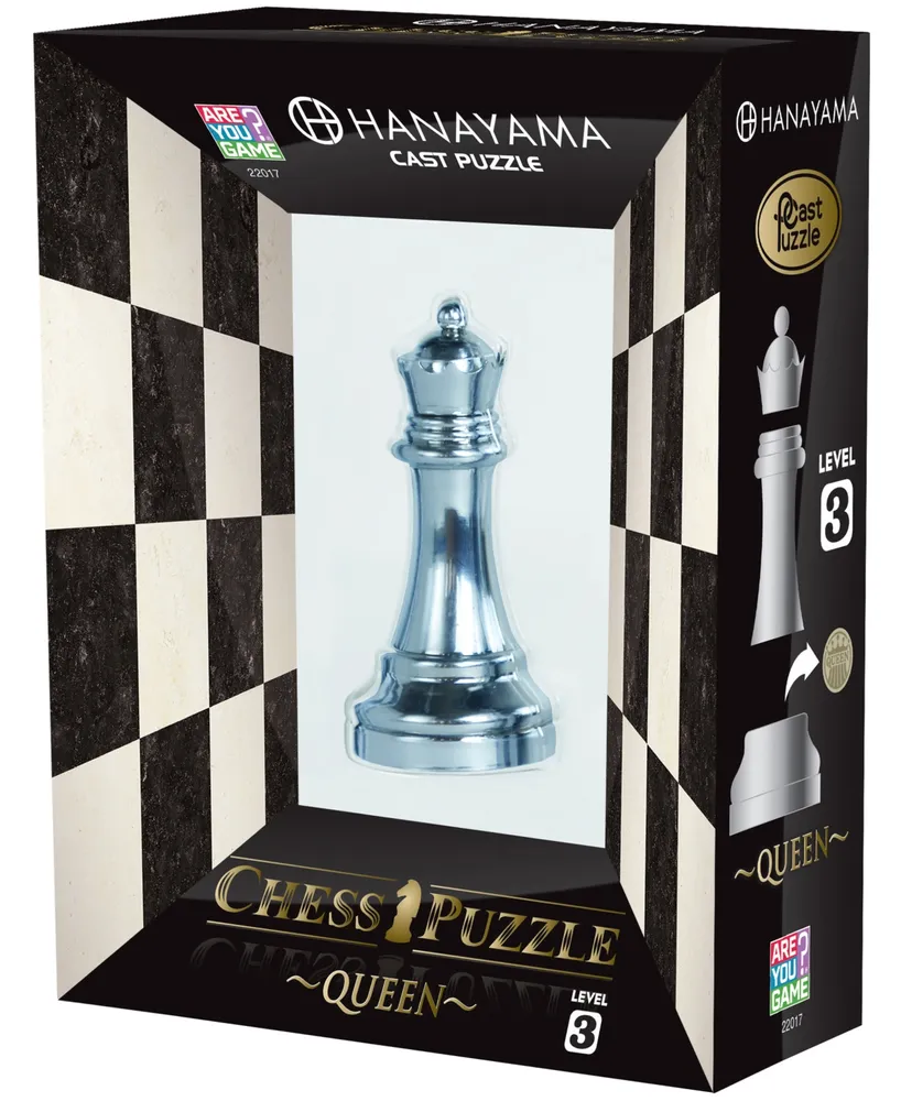 Hanayama Level 3 Cast Chess Puzzle - Queen