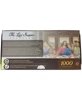 Masterpieces Puzzles The Last Supper Panorama Puzzle Set, 1000 Piece