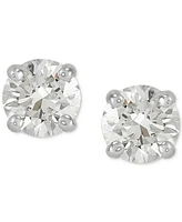 Diamond Stud Earrings (1/4 ct. t.w.) in 14k White Gold