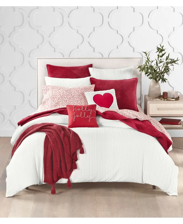 Macys Sunham Bedding Colesville 3-Pc. Full/Queen Comforter Set Blush New